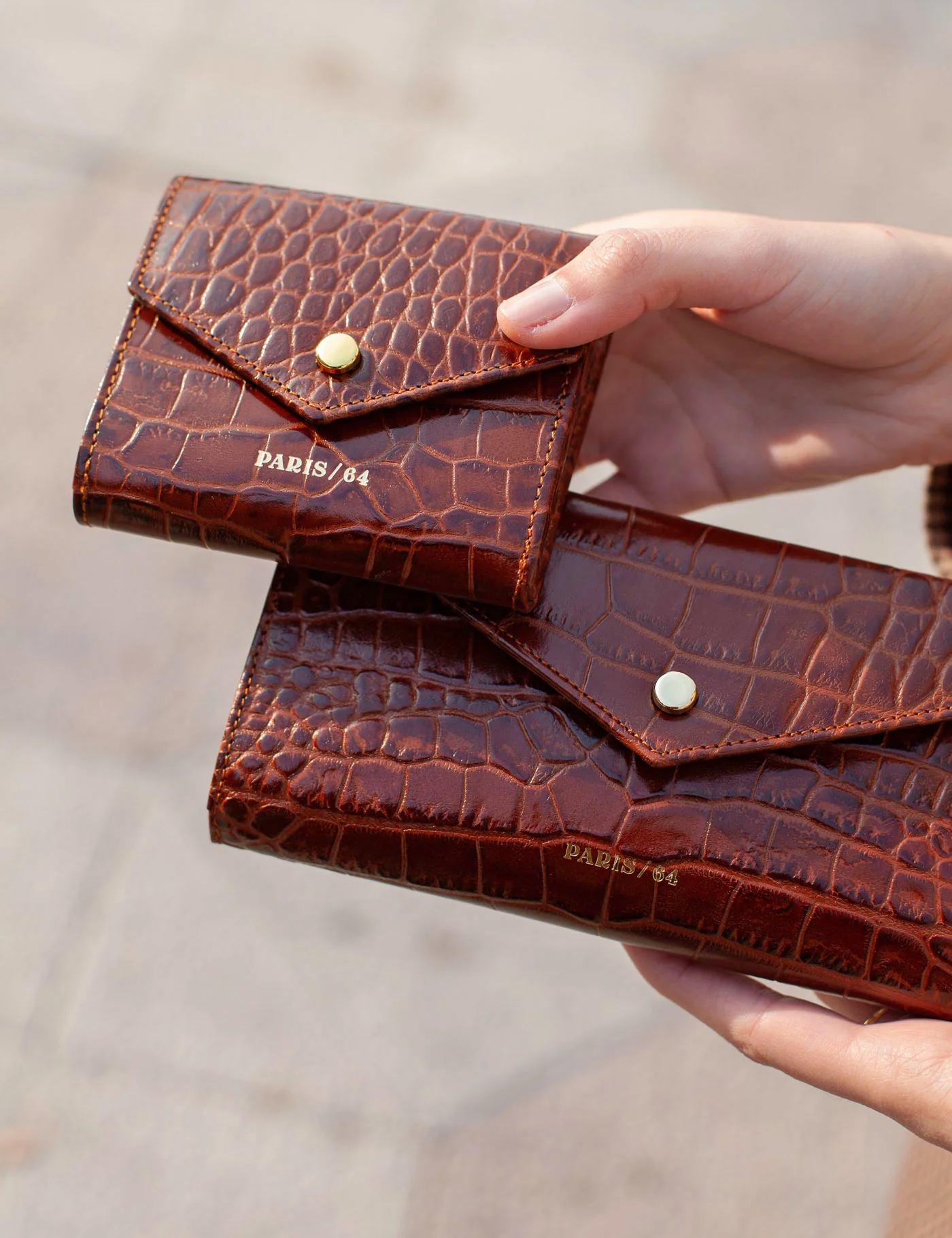 Cartera Mini Rivoli Coco Cognac - Image 5