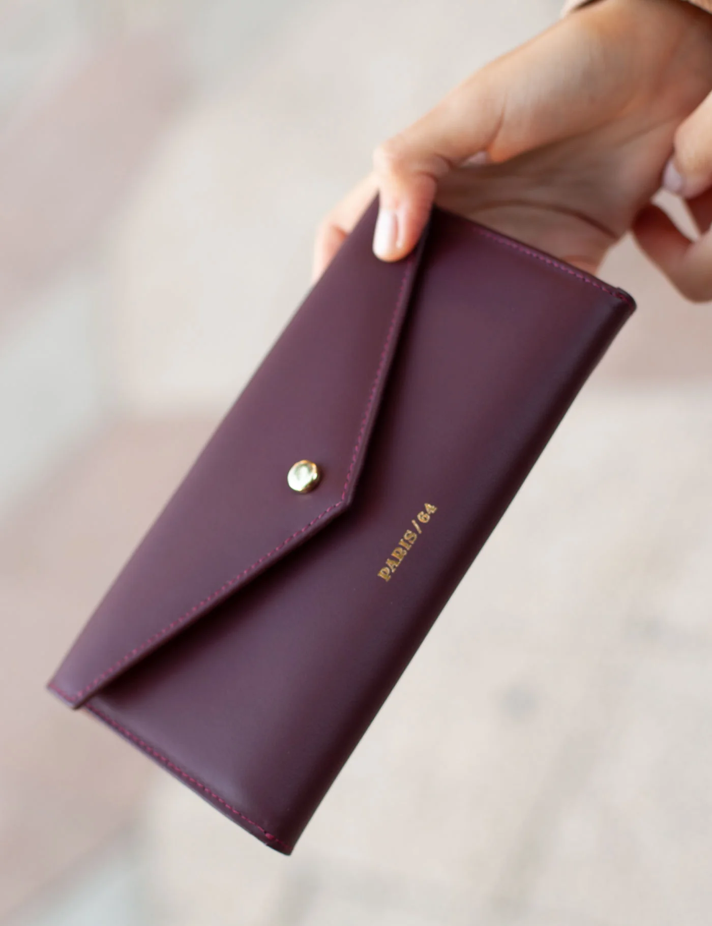 Cartera Rivoli Burdeos - Image 4