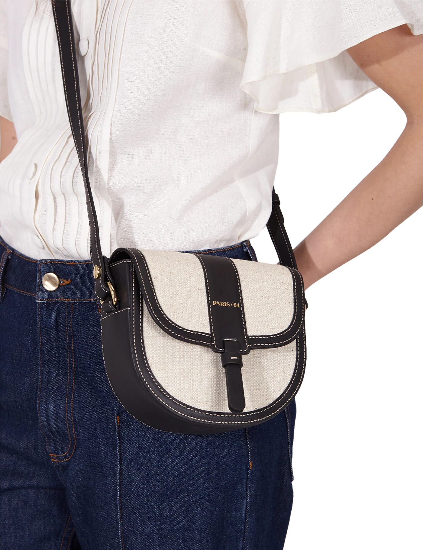 Mini Windsor Rafia & Black - Image 4